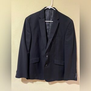Kenneth Cole Reaction Black Blazer Suit‎ Jacket 44S Classic Career Office I